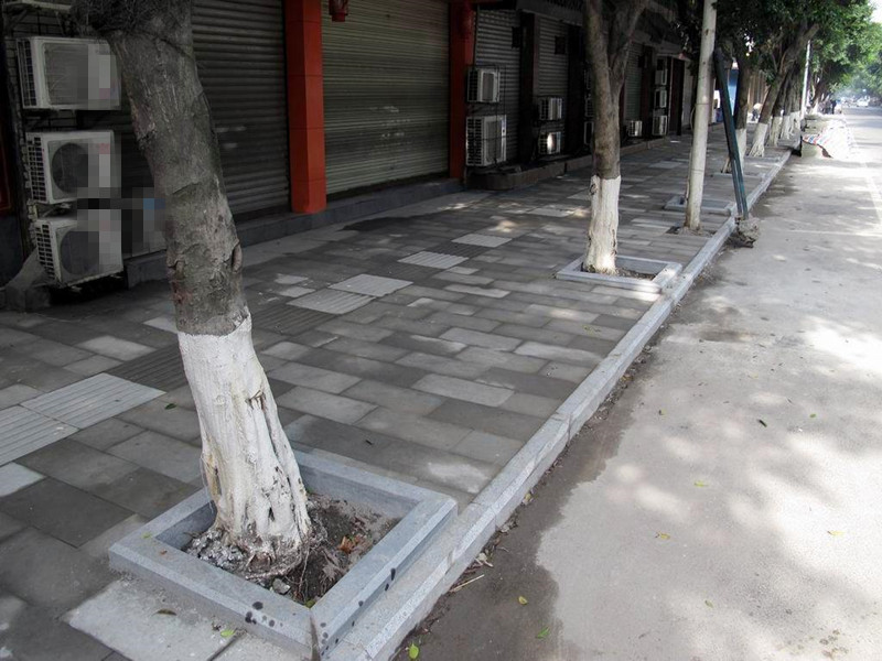 城市人行道青石板鋪貼施工方法